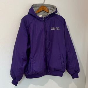 Vintage Purple Kansas State Hoodie Jacket
